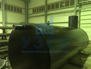 Резервуар горизонтальный стальной наземный в Чебоксарах