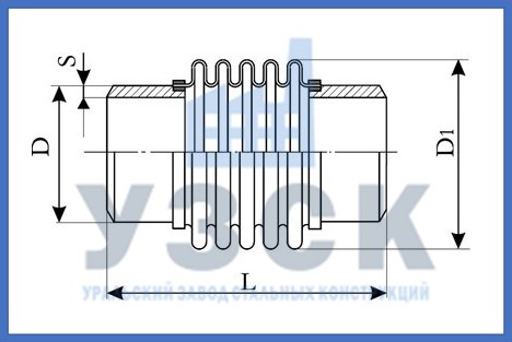 Чертёж компенсатора ОПН в Чебоксарах