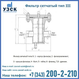 Фильтр сетчатый ФС по Т-ММ-11-2003 в Чебоксарах