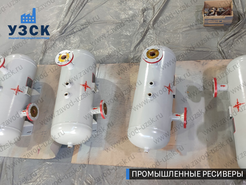 фотография емкостных ресиверов газа Чебоксары