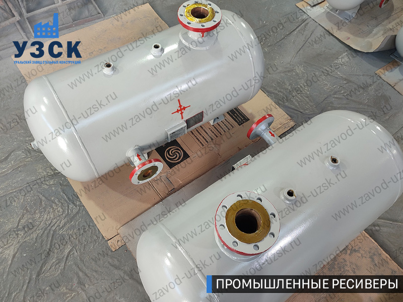 фотография промышленных ресиверовдля газа Чебоксары
